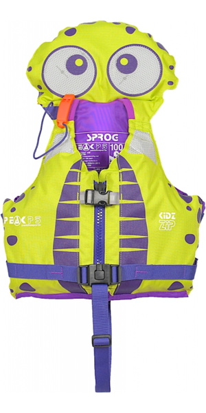 2026 Peak PS Junior Zip Buoyancy Aid 26KZ-LIM - Lime